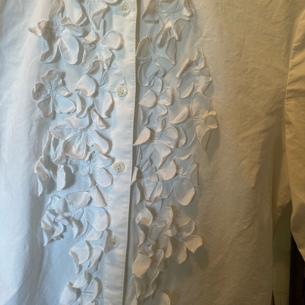 Beautiful white ideology blouse.